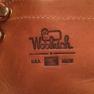 Woolrich men’s leather work boots